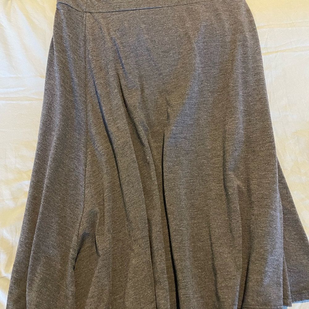 LuLaRoe Charcoal A-Line Skirt